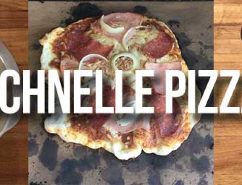 Schnelle Pizza vom Grill