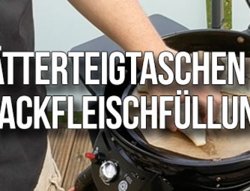 Blätterteigtaschen mit Hackfleischfüllung