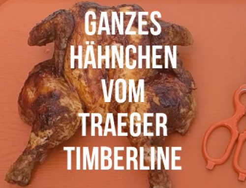 Ganzes Hähnchen vom Traeger Timberline 850