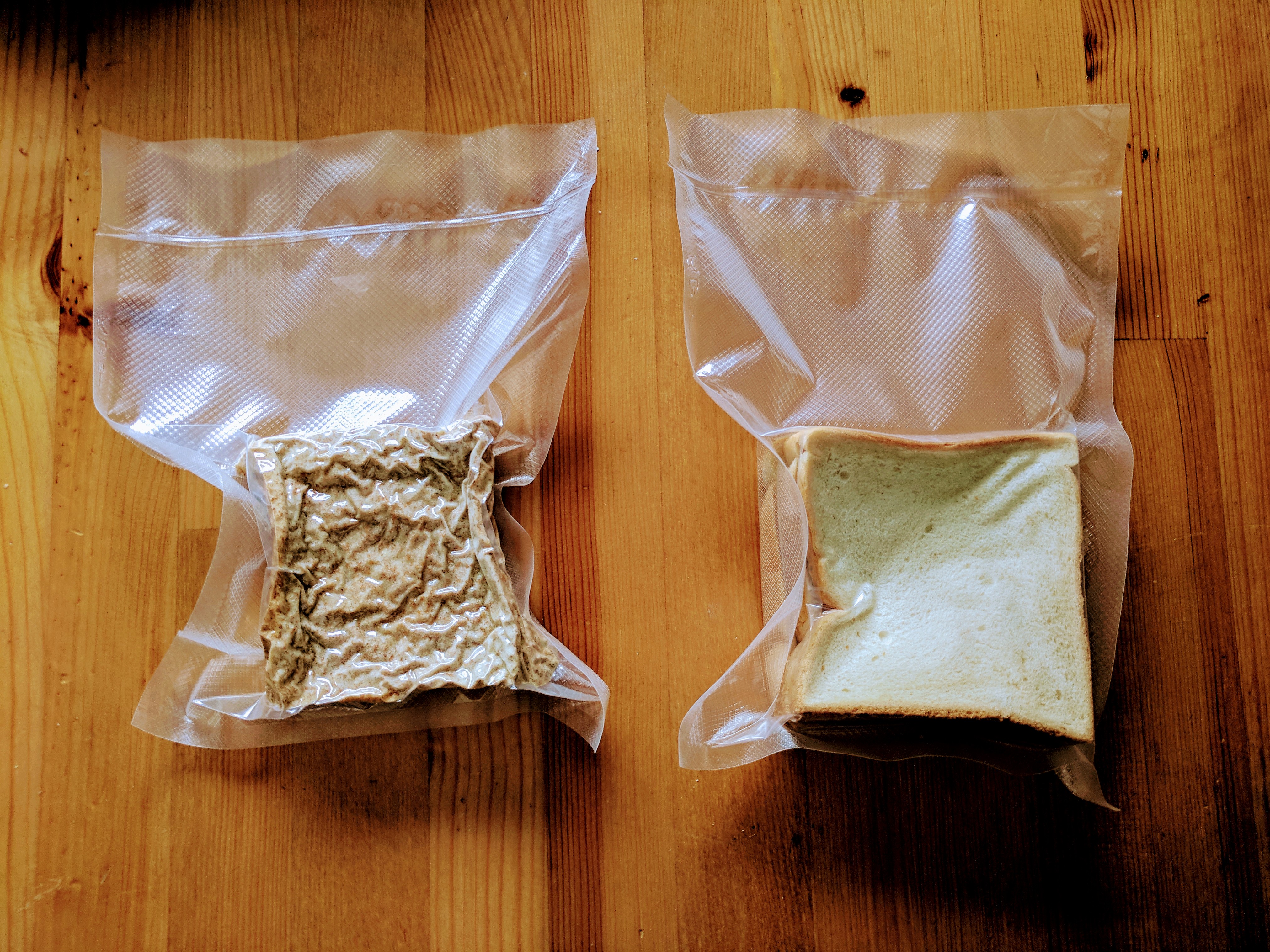 Toastbrot vakuumiert